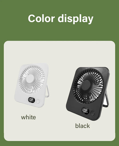 Portable Mini USB desk fan with 5 speeds